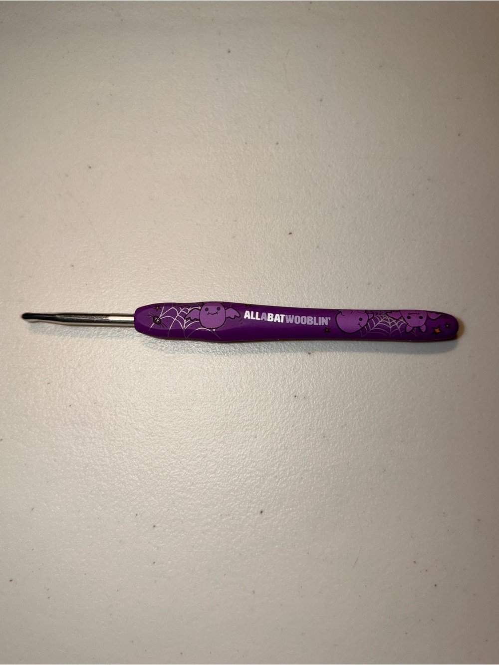 Woobles Luna the Bat crochet hook